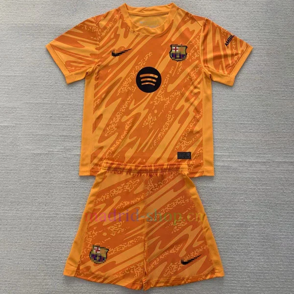 Camiseta de Portero Barça 2024-25 Niño Kit Camiseta de Portero Barça 2024-25 Niño Kit