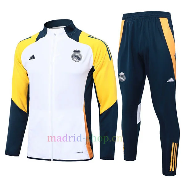 Chándal Real Madrid 2024-25 Blanco Kit Chándal Real Madrid 2024-25 Blanco Kit