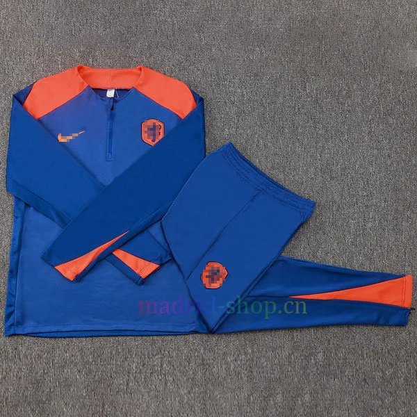 Conjunto Sudadera de Entrenamiento Países Bajos 2024-25 Azul Conjunto Sudadera de Entrenamiento Países Bajos 2024-25 Azul - Imagen 2