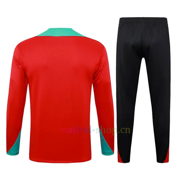 Sudadera de Entrenamiento Portugal 2024-25 Rojo Sudadera de Entrenamiento Portugal 2024-25 Rojo - Imagen 2