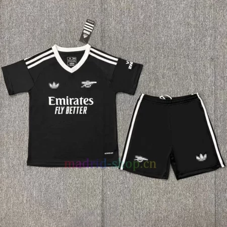 Camiseta de Portero Arsenal 2024-25 Niño Negro Kit