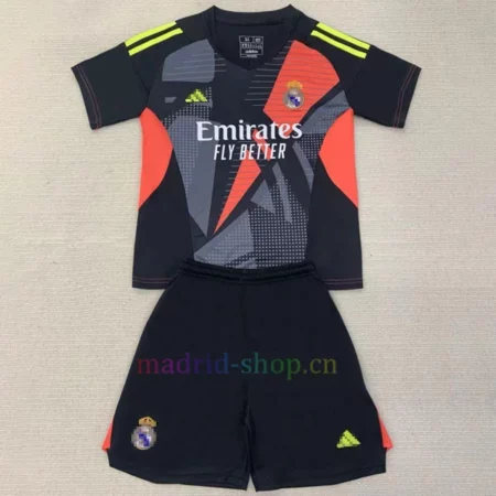 Camiseta de Portero Real Madrid 2024-25 Niño Verde Claro
