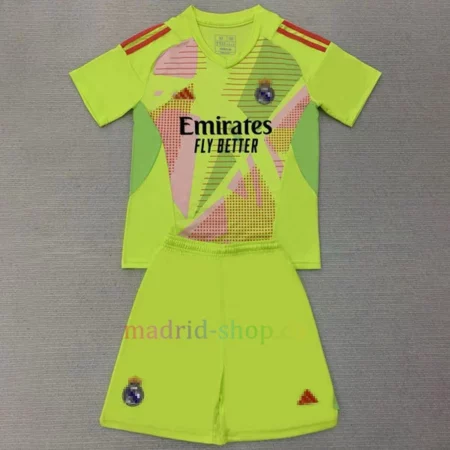 Camiseta de Portero Real Madrid 2024-25 Niño Negro