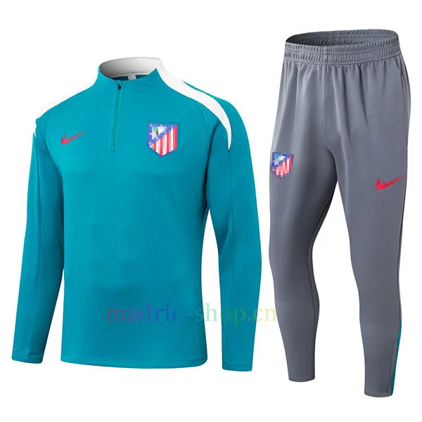 Sudadera de Entrenamiento Atletico de Madrid 2024-25 Azul Sudadera de Entrenamiento Atletico de Madrid 2024-25 Azul