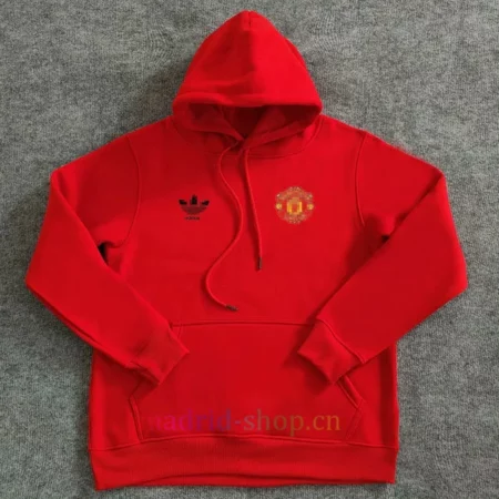 Sudaderas Con Capucha Manchester United 2024-25 Negro