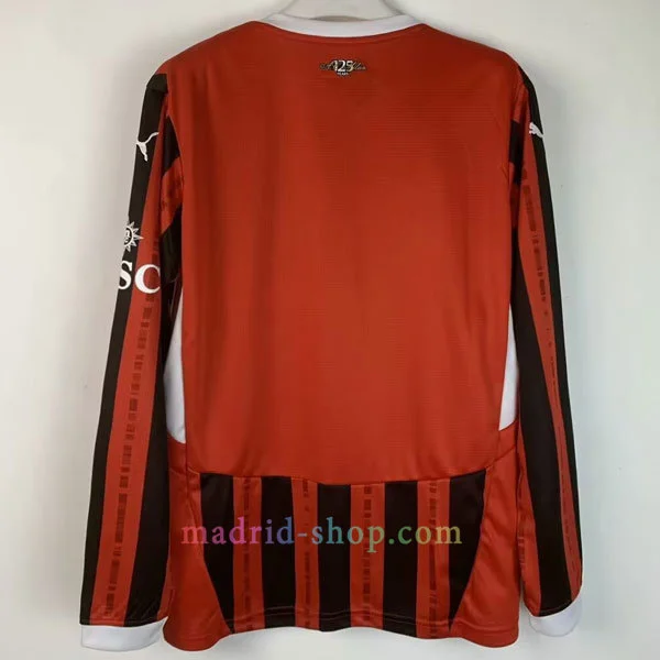 Camiseta AC Milan Primera Equipación 2024-25 Manga Larga Camiseta AC Milan Primera Equipación 2024-25 Manga Larga - Imagen 2