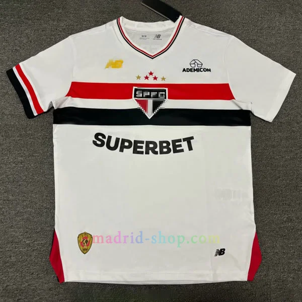 Camiseta São Paulo Primera Equipación 2025 Camiseta São Paulo Primera Equipación 2025