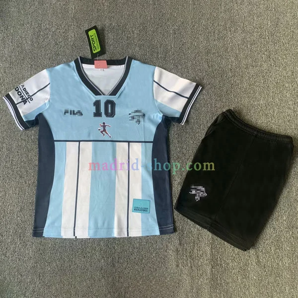 Camiseta Argentina Maradona 2001 Niño Camiseta Argentina Maradona 2001 Niño