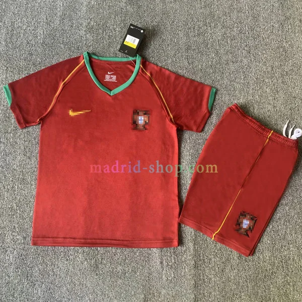 Camiseta Portugal Primera Equipación 2006 Niño Camiseta Portugal Primera Equipación 2006 Niño