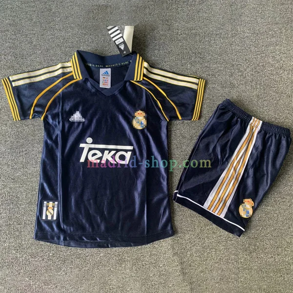 Camiseta Real Madrid Tercera Equipación 1998-99 Niño Camiseta Real Madrid Tercera Equipación 1998-99 Niño