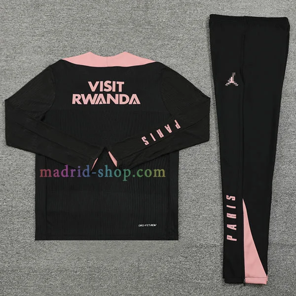 Sudadera de Entrenamiento PSG 2024-25 Negra Versión Jugador Sudadera de Entrenamiento PSG 2024-25 Negra Versión Jugador - Imagen 2