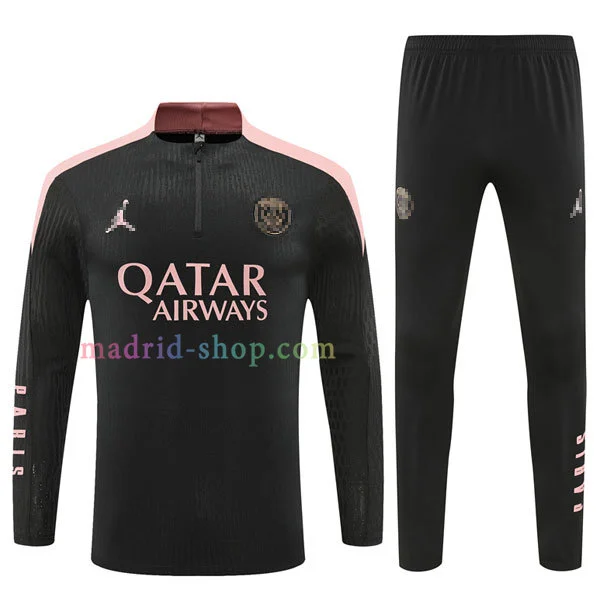 Sudadera de Entrenamiento PSG 2024-25 Negra Versión Jugador Sudadera de Entrenamiento PSG 2024-25 Negra Versión Jugador