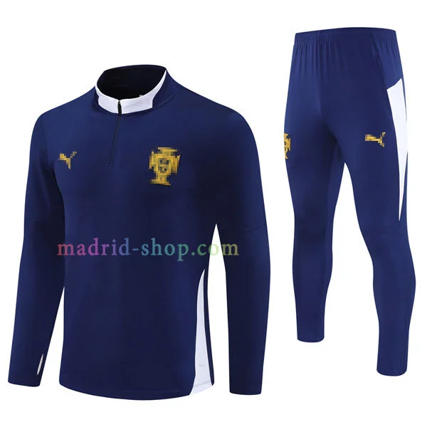 Sudadera de Entrenamiento Portugal 2025 Azul Sudadera de Entrenamiento Portugal 2025 Azul