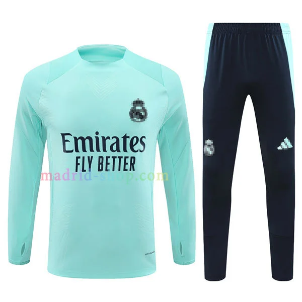 Sudadera de Entrenamiento Real Madrid 2024-25 Azul Versión Jugador Sudadera de Entrenamiento Real Madrid 2024-25 Azul Versión Jugador
