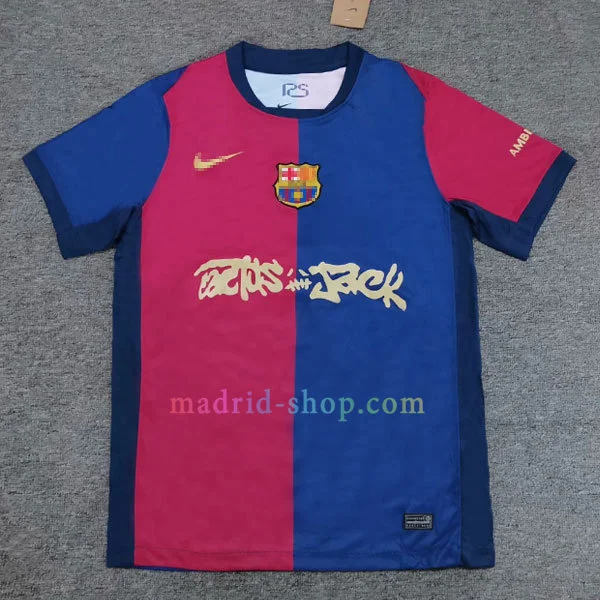 Camiseta Barça Travis Scott Primera Equipación 2024-25 Camiseta Barça Travis Scott Primera Equipación 2024-25