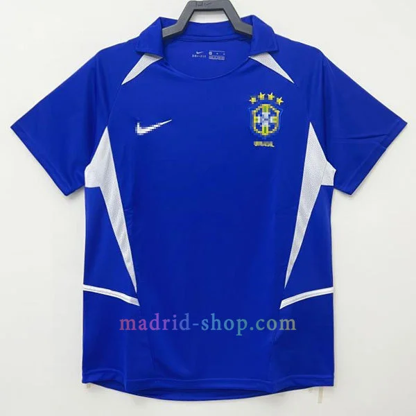 Camiseta Brasil Segunda Equipación 2002 Camiseta Brasil Segunda Equipación 2002