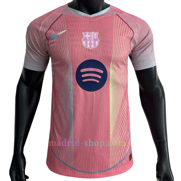 Camiseta Barcelona Edición Especial Rosa 2025-26 Versión Jugador Camiseta Barcelona Edición Especial Rosa 2025-26 Versión Jugador