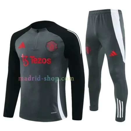 Sudadera de Entrenamiento Manchester United 2024-25 Niño – Rojo