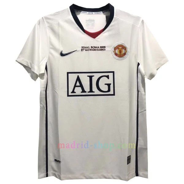 Camiseta Manchester United Segunda Equipación 2008-09 Camiseta Manchester United Segunda Equipación 2008-09