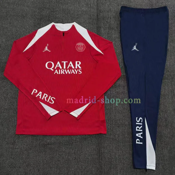 Sudadera de Entrenamiento PSG 2025-26 Niño Versión Jugador – Rojo Sudadera de Entrenamiento PSG 2025-26 Niño Versión Jugador - Rojo - Imagen 2