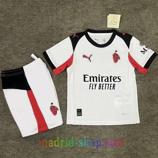 Camiseta AC Milan Segunda Equipación 2025-26 Niño Camiseta AC Milan Segunda Equipación 2025-26 Niño - Imagen 2