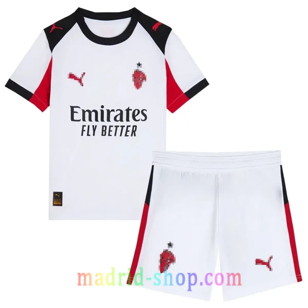Camiseta AC Milan Segunda Equipación 2025-26 Niño Camiseta AC Milan Segunda Equipación 2025-26 Niño
