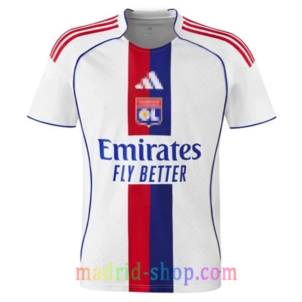 Camiseta Olympique de Lyon Primera Equipación 2025-26 Camiseta Olympique de Lyon Primera Equipación 2025-26