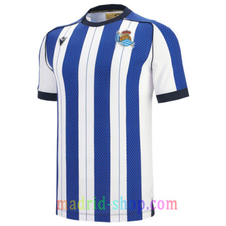 Camiseta Real Sociedad Primera Equipación 25-26 Blanco y Azul