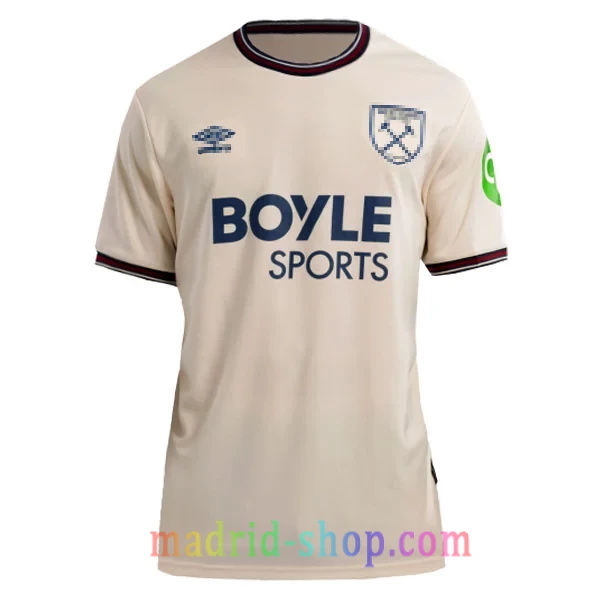 Camiseta West Ham Segunda Equipación 2025-26 Camiseta West Ham Segunda Equipación 2025-26