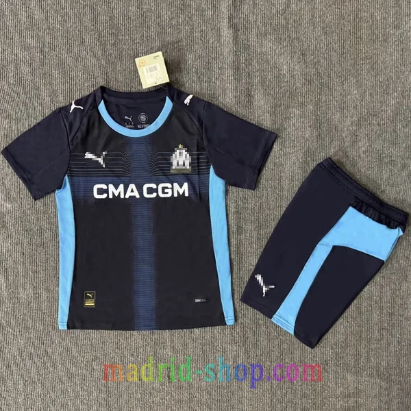 Camiseta Olympique de Marsella Segunda Equipación 2025-26 Niño Camiseta Olympique de Marsella Segunda Equipación 2025-26 Niño - Imagen 2