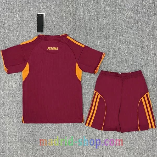 Camiseta AS Roma Primera Equipación 2025-26 Niño Camiseta AS Roma Primera Equipación 2025-26 Niño - Imagen 3