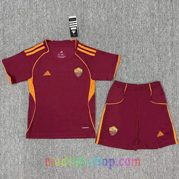 Camiseta AS Roma Primera Equipación 2025-26 Niño Camiseta AS Roma Primera Equipación 2025-26 Niño - Imagen 2
