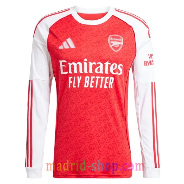 Camiseta Arsenal Primera Equipación 2025-26 Manga Larga Camiseta Arsenal Primera Equipación 2025-26 Manga Larga