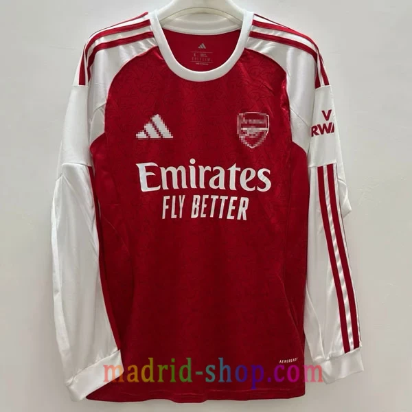 Camiseta Arsenal Primera Equipación 2025-26 Manga Larga Camiseta Arsenal Primera Equipación 2025-26 Manga Larga - Imagen 2