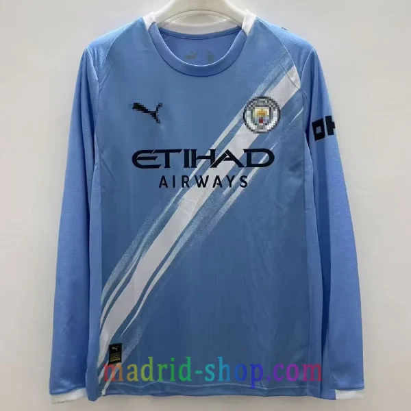 Camiseta Manchester City Primera Equipación 2025-26 Manga Larga Camiseta Manchester City Primera Equipación 2025-26 Manga Larga - Imagen 2