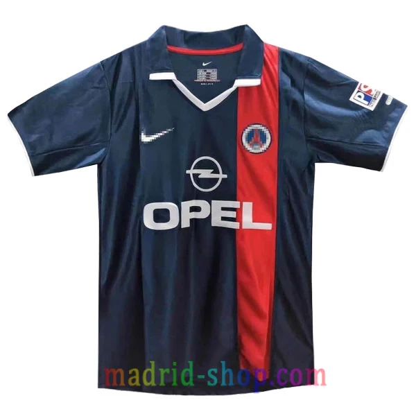 Camiseta PSG Primera Equipación 2001-02 Camiseta PSG Primera Equipación 2001-02