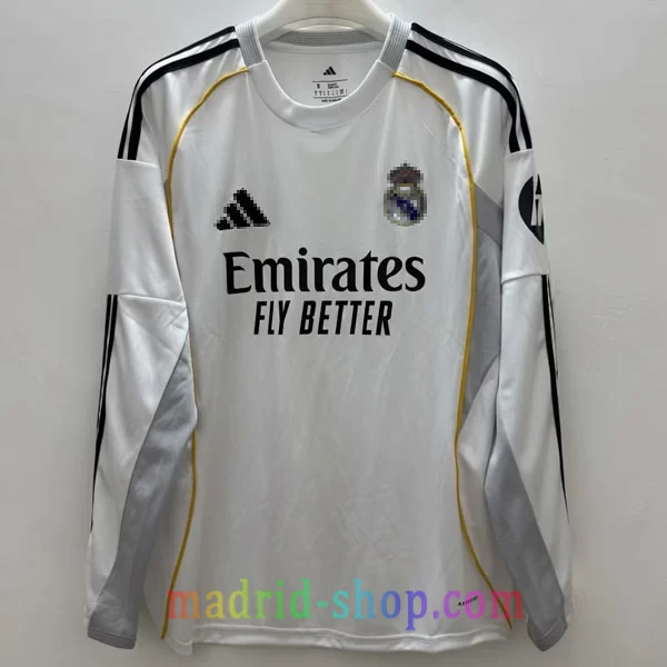 Camiseta Real Madrid Primera Equipación 2025-26 Manga Larga Camiseta Real Madrid Primera Equipación 2025-26 Manga Larga - Imagen 2