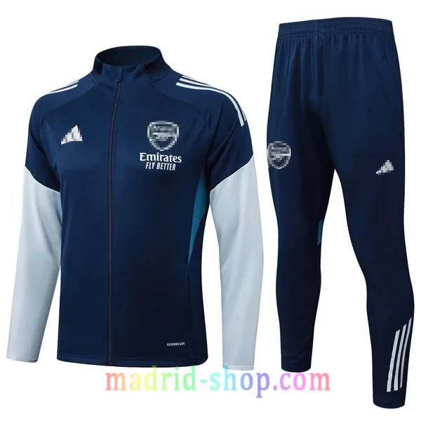 Chándal Arsenal 2025-26 Azul Oscuro y Gris Chándal Arsenal 2025-26 Azul Oscuro y Gris