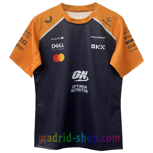 Camiseta McLaren 2025 Negro Camiseta McLaren 2025 Negro - Imagen 2