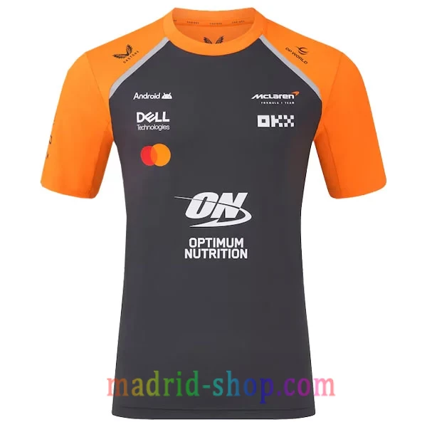 Camiseta McLaren 2025 Negro Camiseta McLaren 2025 Negro