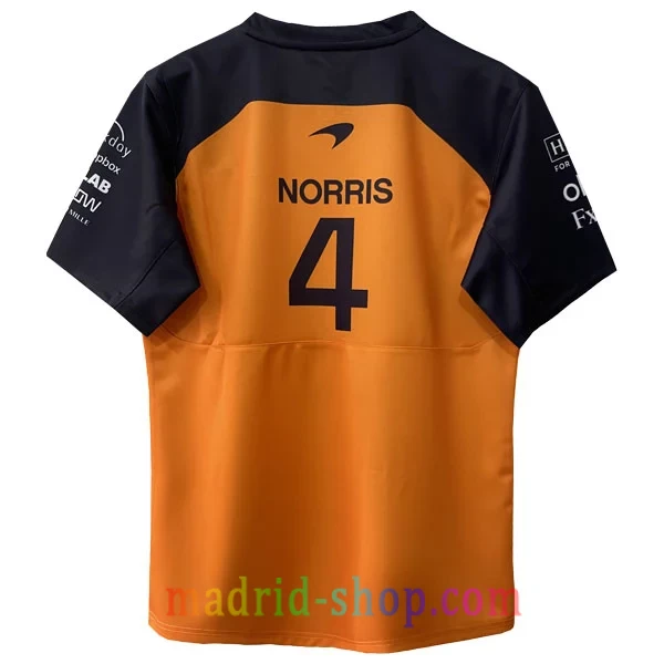 Camiseta McLaren 4 Norris 2025 Naranja Camiseta McLaren 4 Norris 2025 Naranja - Imagen 3