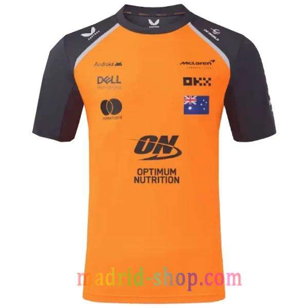 Camiseta McLaren 81 Piastri 2025 Naranja Camiseta McLaren 81 Piastri 2025 Naranja