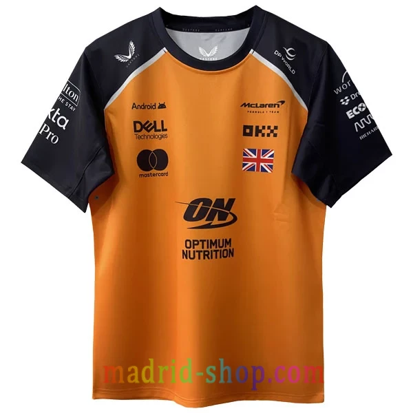 Camiseta McLaren 4 Norris 2025 Naranja Camiseta McLaren 4 Norris 2025 Naranja - Imagen 2