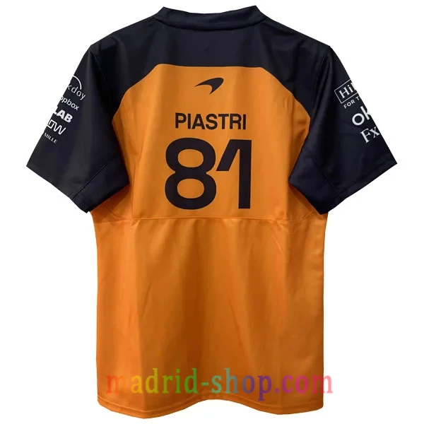 Camiseta McLaren 81 Piastri 2025 Naranja Camiseta McLaren 81 Piastri 2025 Naranja - Imagen 3