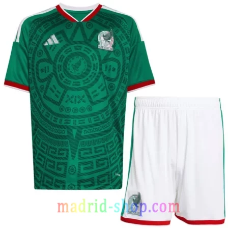 Camiseta México Primera Equipación 2026 Niño Kit Verde