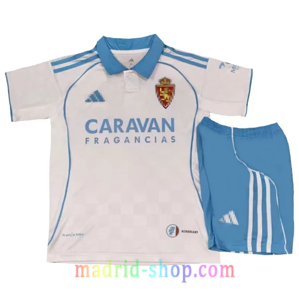 Camiseta Real Zaragoza Primera Equipación 2025-26 Niño Camiseta Real Zaragoza Primera Equipación 2025-26 Niño