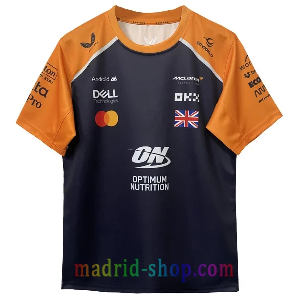 Camiseta McLaren 4 Norris 2025 Negro Camiseta McLaren 4 Norris 2025 Negro - Imagen 2