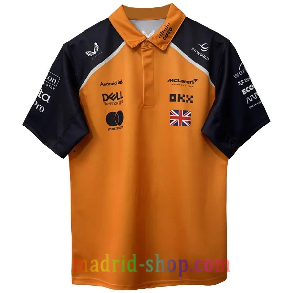 Polo McLaren 4 Norris 2025 Naranja Polo McLaren 4 Norris 2025 Naranja - Imagen 2