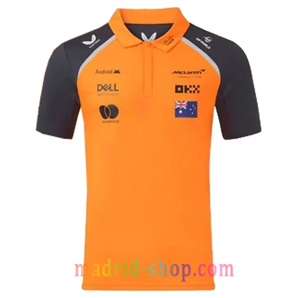 Polo McLaren 81 Piastri 2025 Naranja Polo McLaren 81 Piastri 2025 Naranja