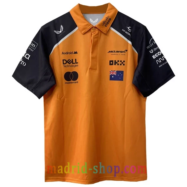Polo McLaren 81 Piastri 2025 Naranja Polo McLaren 81 Piastri 2025 Naranja - Imagen 2